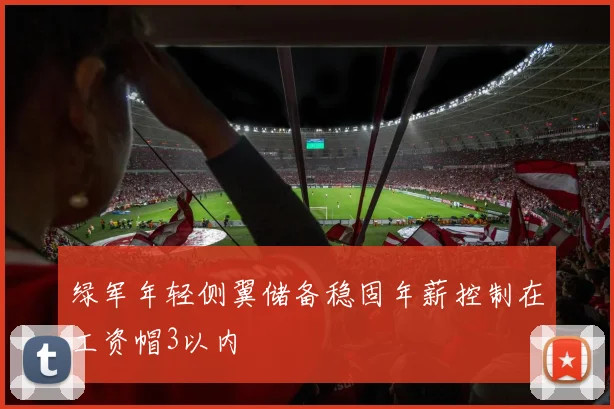 绿军年轻侧翼储备稳固年薪控制在工资帽3以内